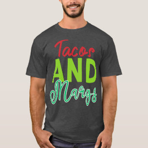 T-shirt Commencez Votre Fiesta Avec Des Tacos Et Des Marge