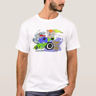 T-shirt Commencez votre rhinocéros emballer le rat Fink