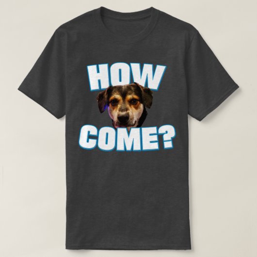 T-shirt Comment (Design devant)