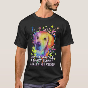 T-shirt Comment appellez-vous un Golden Retriever blond in