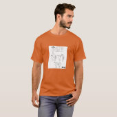 T-shirt Comment assembler une feuille d'instructions pour (Devant entier)