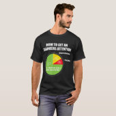 T-shirt Comment attirer l'attention d'un ingénieur (Devant entier)