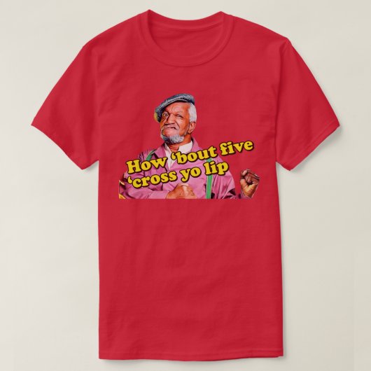 T-shirt Comment Bout 5 Cross YLip (Design devant)