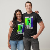 T-shirt Comment Bunt 1 Dont 2 Frapper Un Dinger Maman Papa (Unisexe)