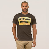 T-shirt Comment conduis-je ? (Devant entier)