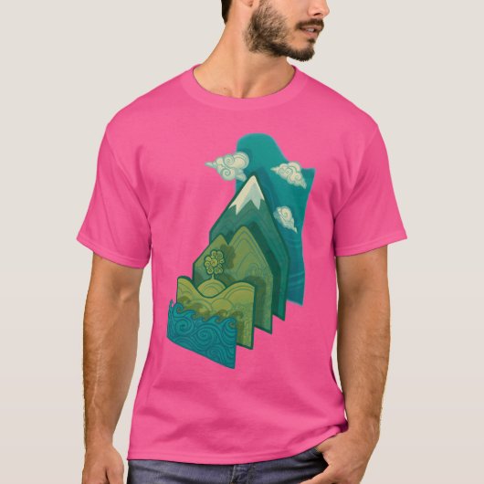 T-shirt Comment Construire Un Paysage (Devant)