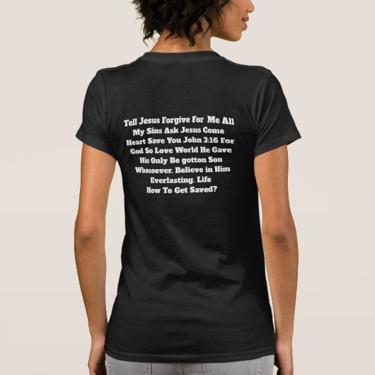 T-Shirt comment être sauvé (Dos)