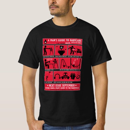 T-shirt Comment Être Un Père Guide (Devant)