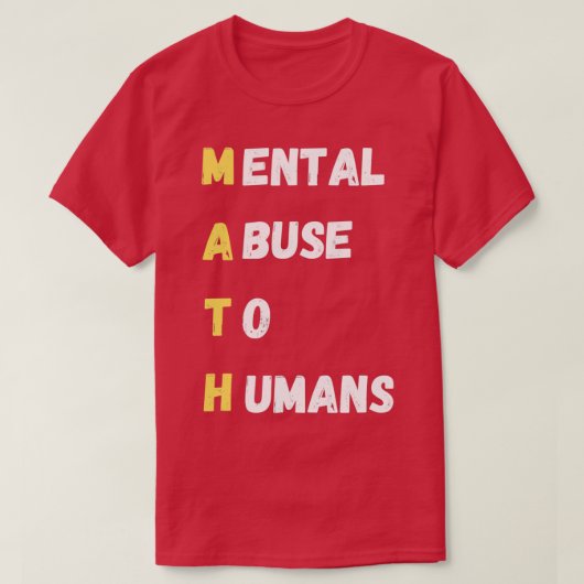 T-shirt Comment faire Math Drôle Citation 33 (Design devant)