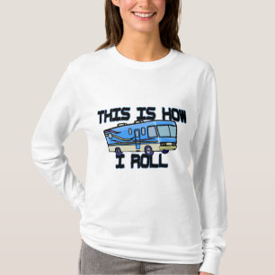 T-shirt Comment faire rouler le Tee - shirt RV