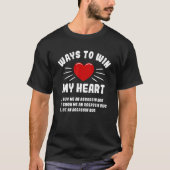 T-shirt Comment Gagner Mon Coeur Assassin Bug Animal Mème  (Devant)