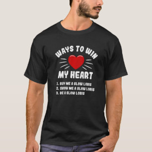 T-shirt Comment Gagner Mon Coeur Ralentir Loris Animal Mèm