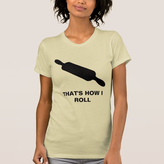 T-shirt Comment je roule (Devant)