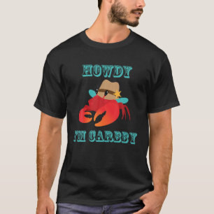 T-shirt Comment je suis Crabby Western Cowboy Lovers Crab 