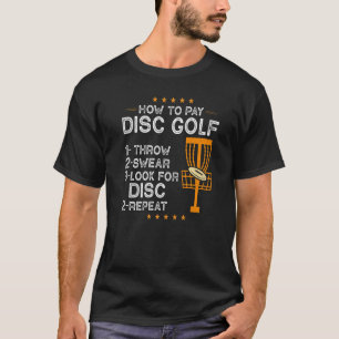 T-shirt Comment Jouer Au Disc Golf Frisbee Golf Joueur Hom