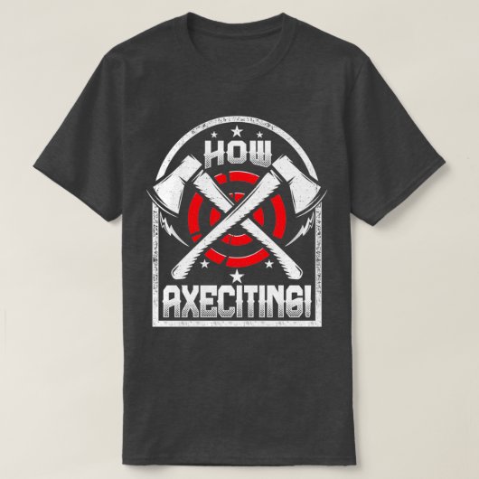 T-shirt Comment l'axe de l'axe drôle de l'axe de projectio (Design devant)