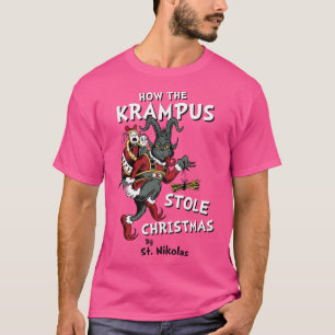T-shirt Comment le Krampus a volé Noël Créatif Enfantin