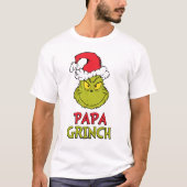 T-shirt Comment le pouce a volé Noël | Papa Grinch (Devant)