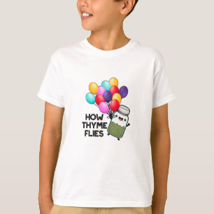 T-shirt Comment le thym vole amusant pilon d'herbe