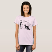 T-shirt comment les hommes devraient (Devant entier)
