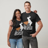 T-shirt Comment Les Oeufs De Pâques Sont Faits Poulets Lap (Unisexe)
