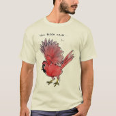 T-shirt Comment les oiseaux ondent Cardinal (Devant)