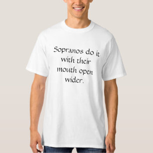 T-shirt Comment les sopranos le font