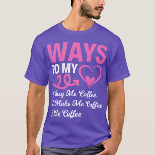 T-shirt Comment Me Acheter Café Drôle T Chemises Dit Fu