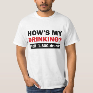 T-shirt Comment mon boit ?