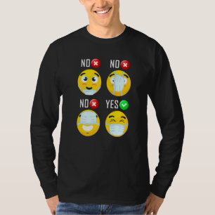T-shirt Comment Porter Un Masque Visage Humours