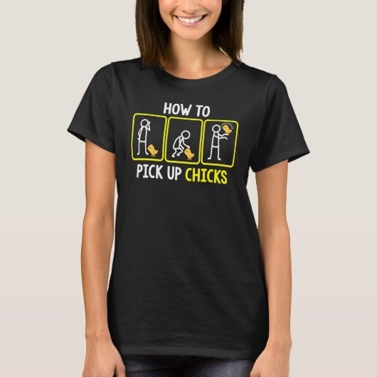 T-shirt Comment ramasser les pousses 4 (Devant)
