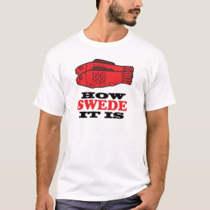 T-shirt Comment Suédois il est