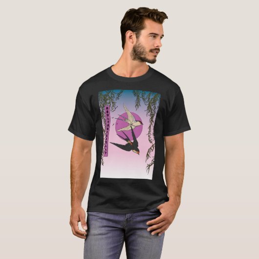 T-shirt Comment un moineau peut-il connaître les aspiratio (Devant entier)