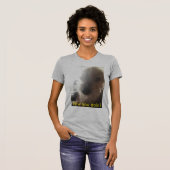 T-shirt Comment vous doin ? Visage de chien (Devant entier)