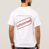 T-shirt Comment vous gardez un *NEW* occupé d'idiot (Dos)