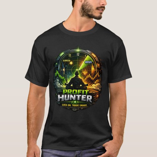 T-shirt Commerçant - Chasseur de profits (Devant)