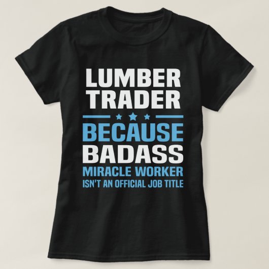 T-shirt Commerce de bois (Design devant)