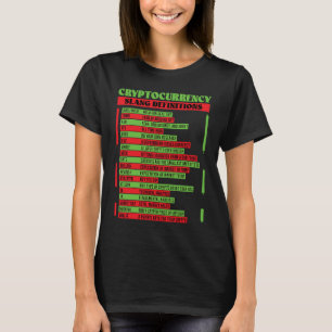 T-shirt Commerce de crypto-monnaie Blockchain Finance Cryp