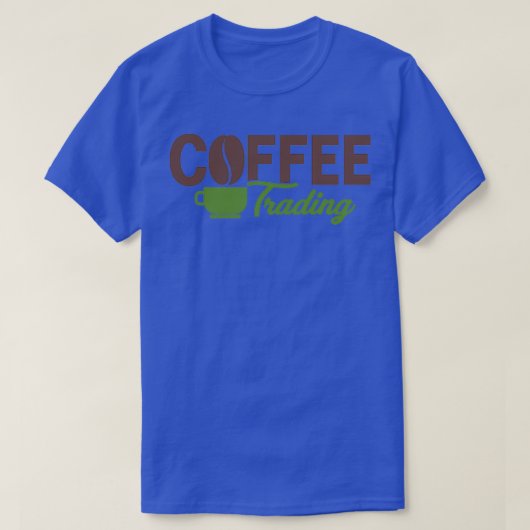 T-shirt Commerce du café 3 (Design devant)