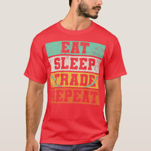 T-shirt Commerce Stock marché Vintage