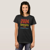 T-shirt Commerce Texas TX Total Solar Eclipse 2024 4 (Devant entier)
