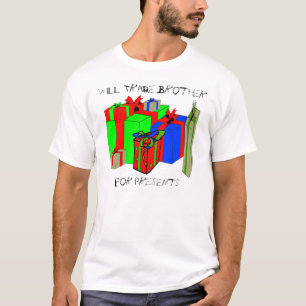 T-shirt Commercera le frère pour des présents.