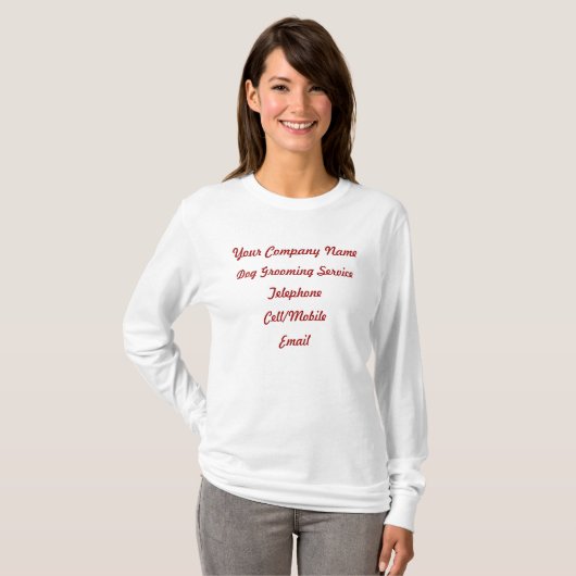 T-SHIRT COMMERCES - GROUPE DE CHIENS UK (Devant entier)