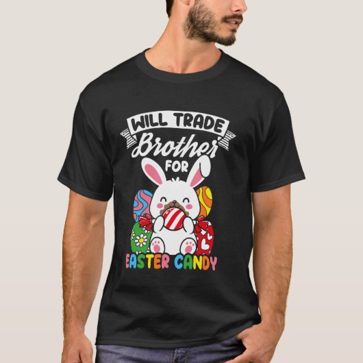 T-shirt COMMERCIALISERA Frère pour la canne de Pâques Bunn (Devant)