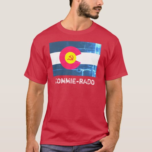 T-shirt Commie-Rado (Devant)