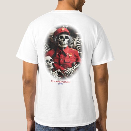 T-shirt CommieConcasseursDesign001 (Dos)