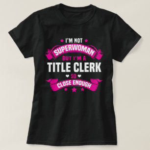 T-shirt Commis aux titres
