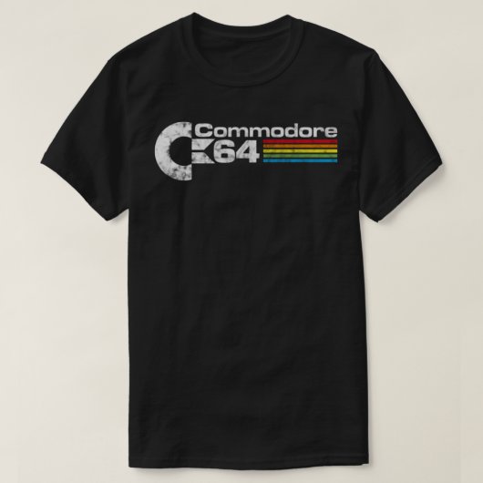 T-shirt COMMODORE 64 Marchandises (Design devant)