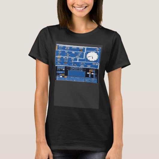 T-shirt COMMODORE AMIGA Workbench version 1 3 (Devant)