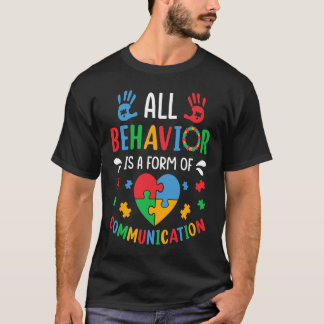 T-shirt Communauté de syndrome de Sensibilisation sur l'au